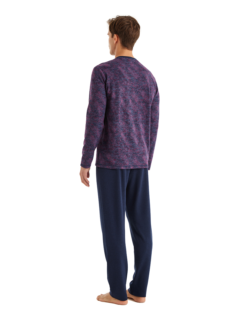 Erkek Termal Pijama Takımı 40583 - Desenli - Blackspade (1)