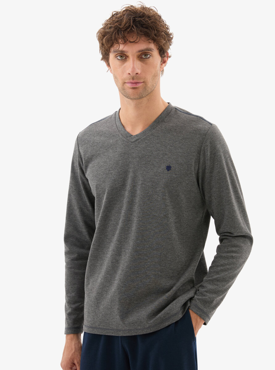 Erkek Pijama Takımı 40800 - Antrasit - Blackspade