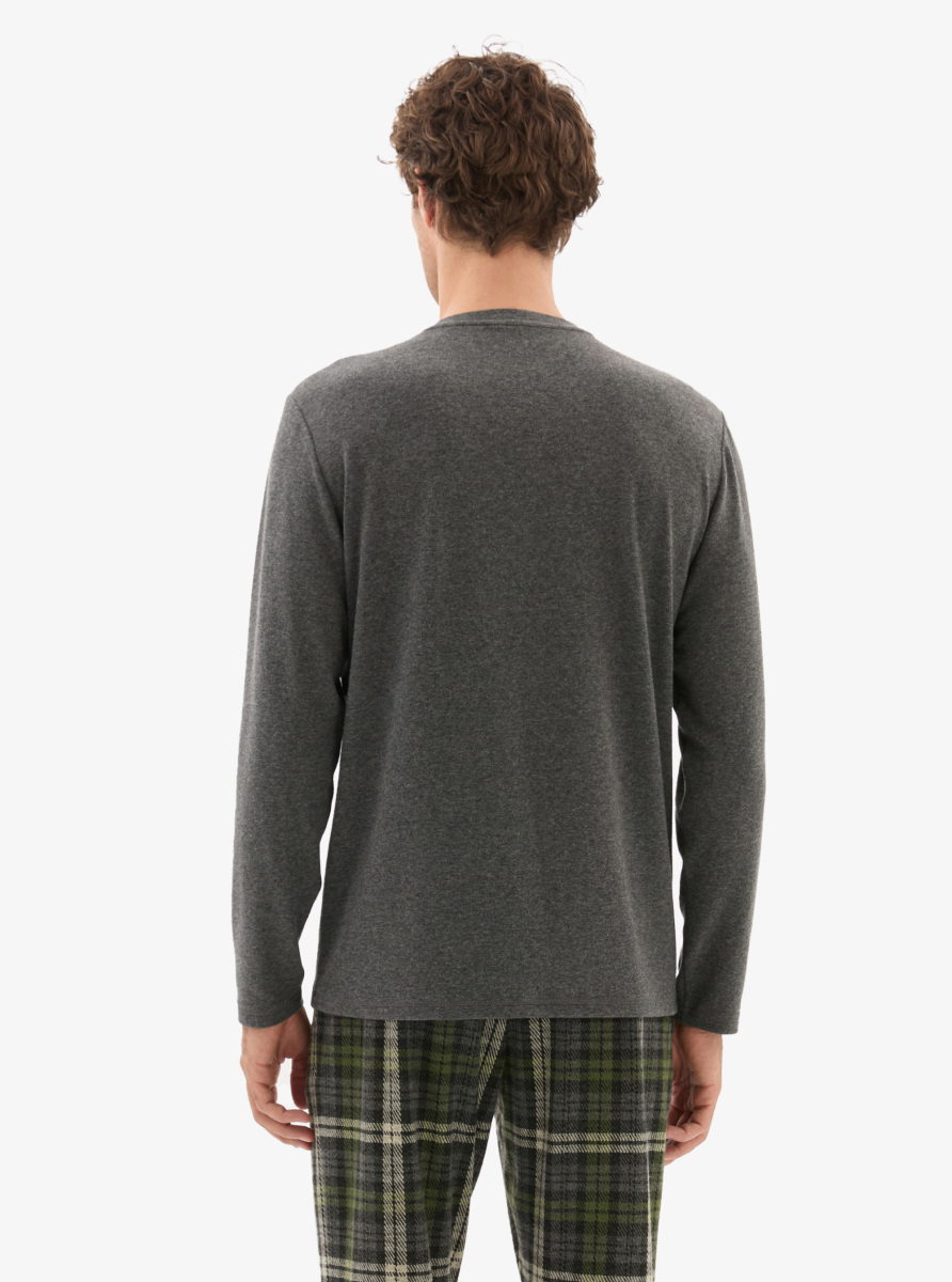 Erkek Termal Pijama Takımı 40803 - Antrasit - 5