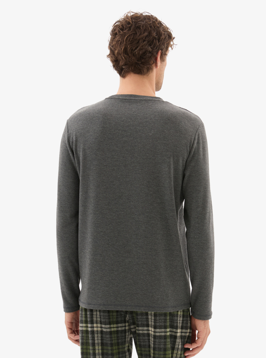 Erkek Pijama Takımı 40804 - Antrasit - Blackspade (1)