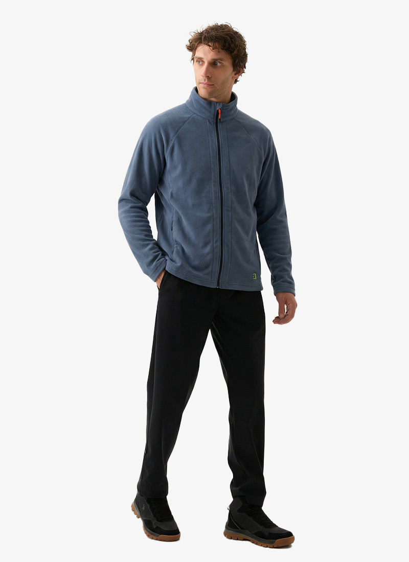 Erkek Termal Polar Ceket 20022 - Mavi - 4