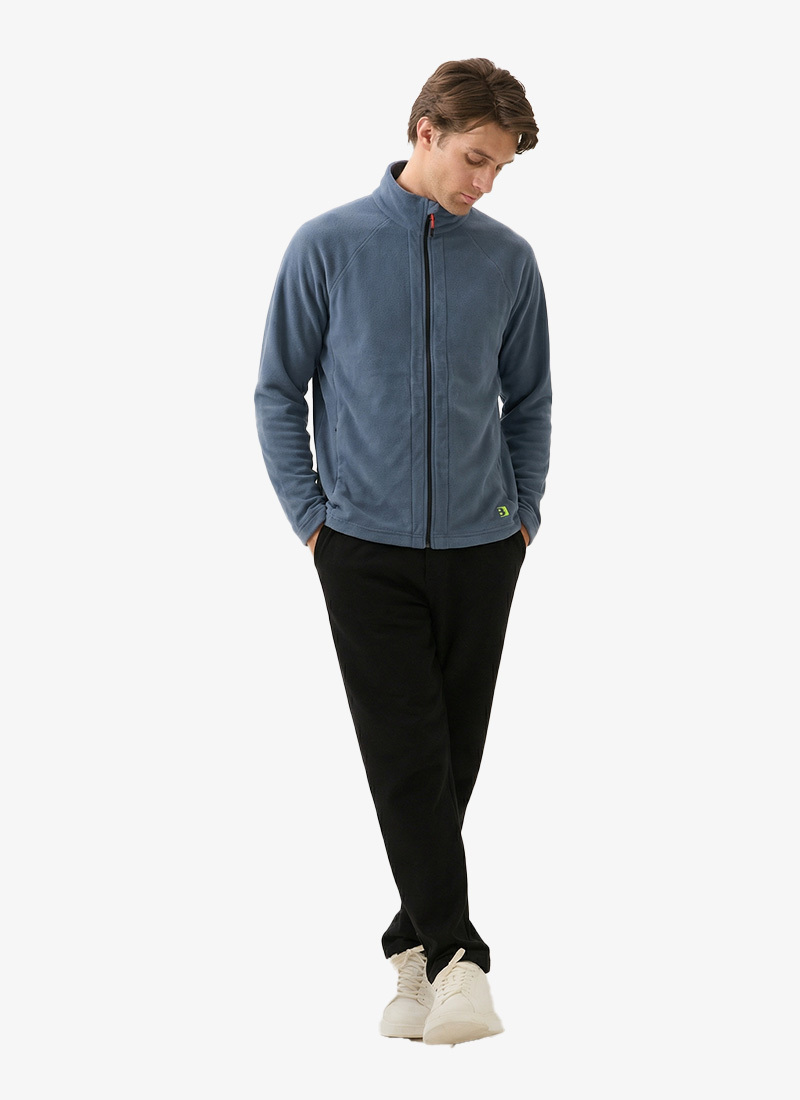 Erkek Termal Polar Ceket 20022 - Mavi - 6