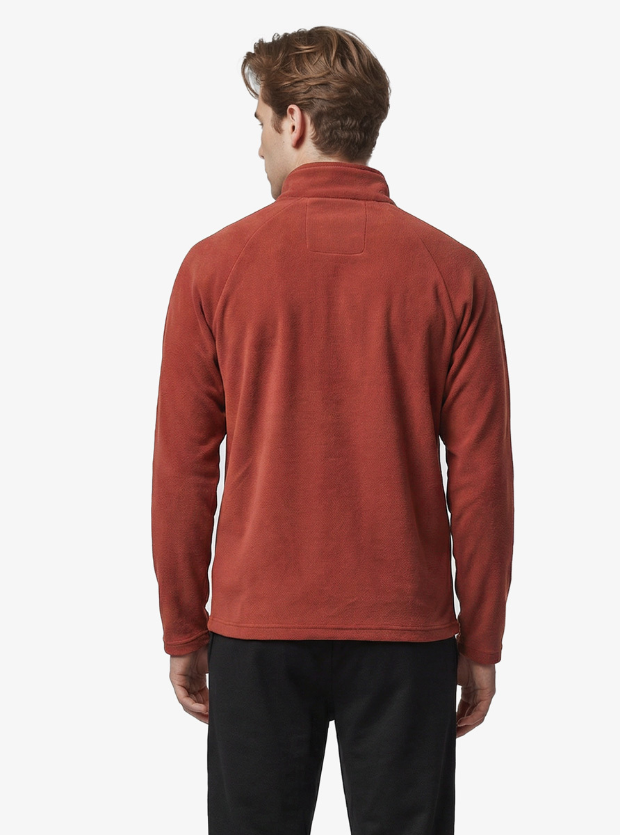 Erkek Termal Polar Ceket 20022 - Mürdüm - 2