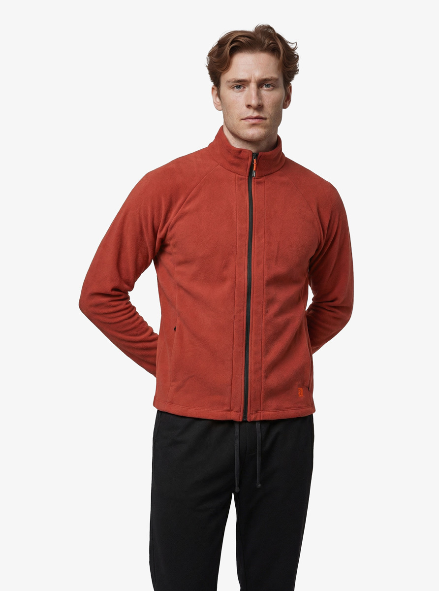 Erkek Termal Polar Ceket 20022 - Mürdüm - Blackspade