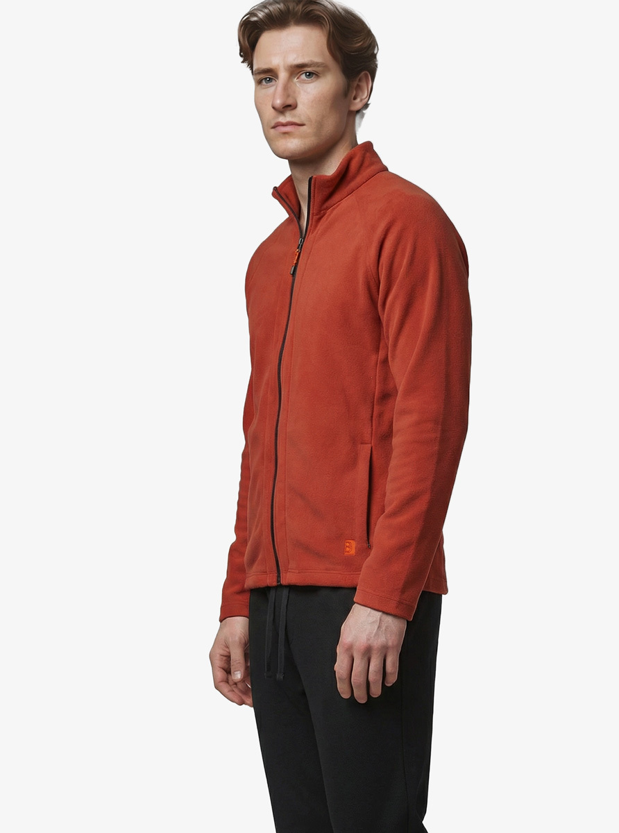 Erkek Termal Polar Ceket 20022 - Mürdüm - 3