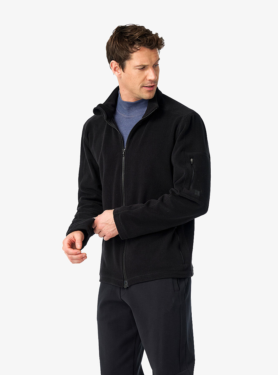 Erkek Termal Polar Ceket 20033 - Siyah - Blackspade