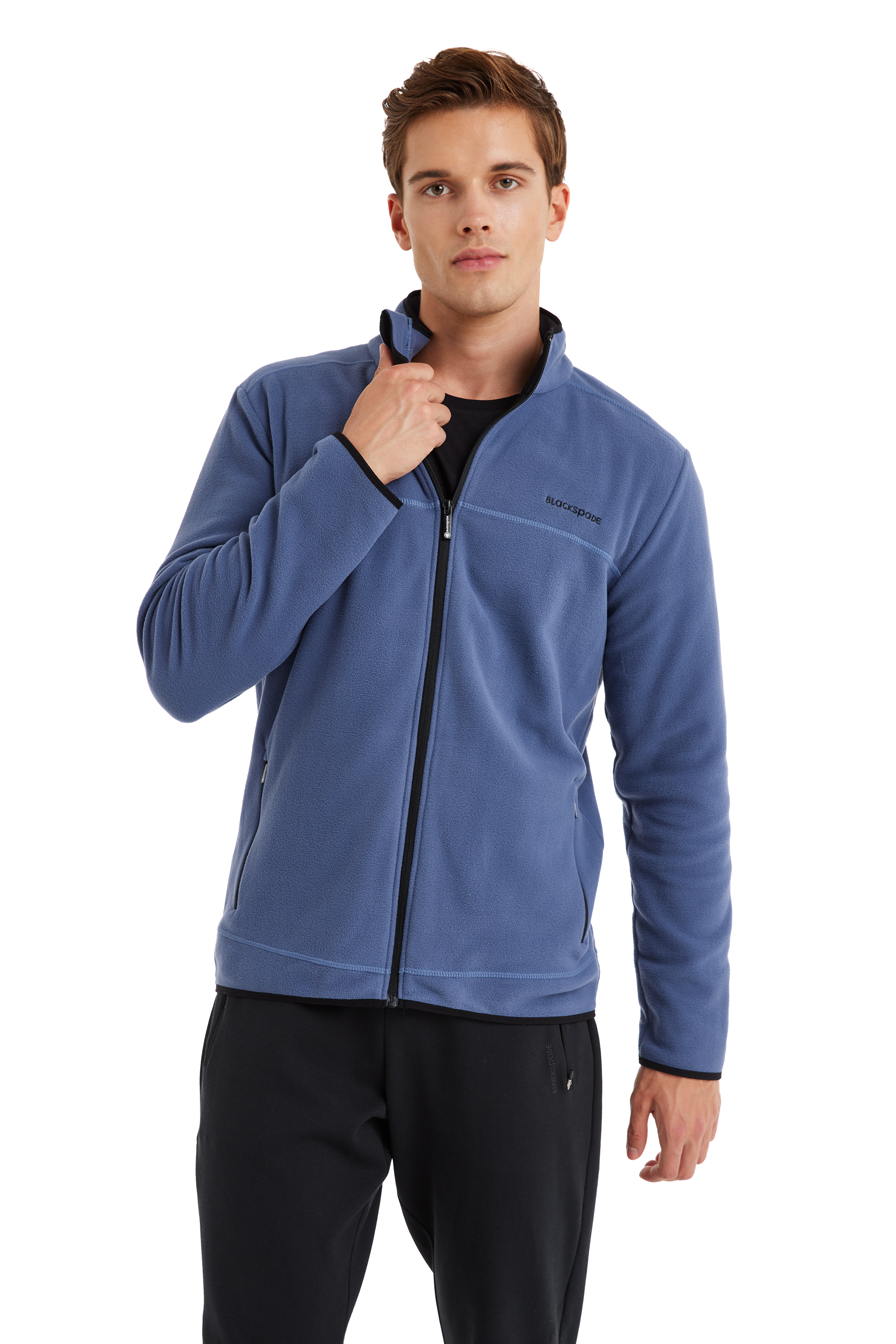 Erkek Termal Polar Sweatshirt 40660 - Denim