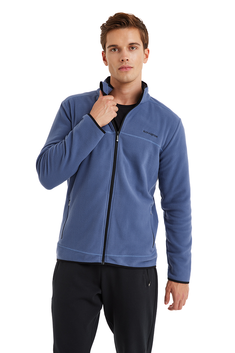 Erkek Termal Polar Sweatshirt 40660 - Denim - 1