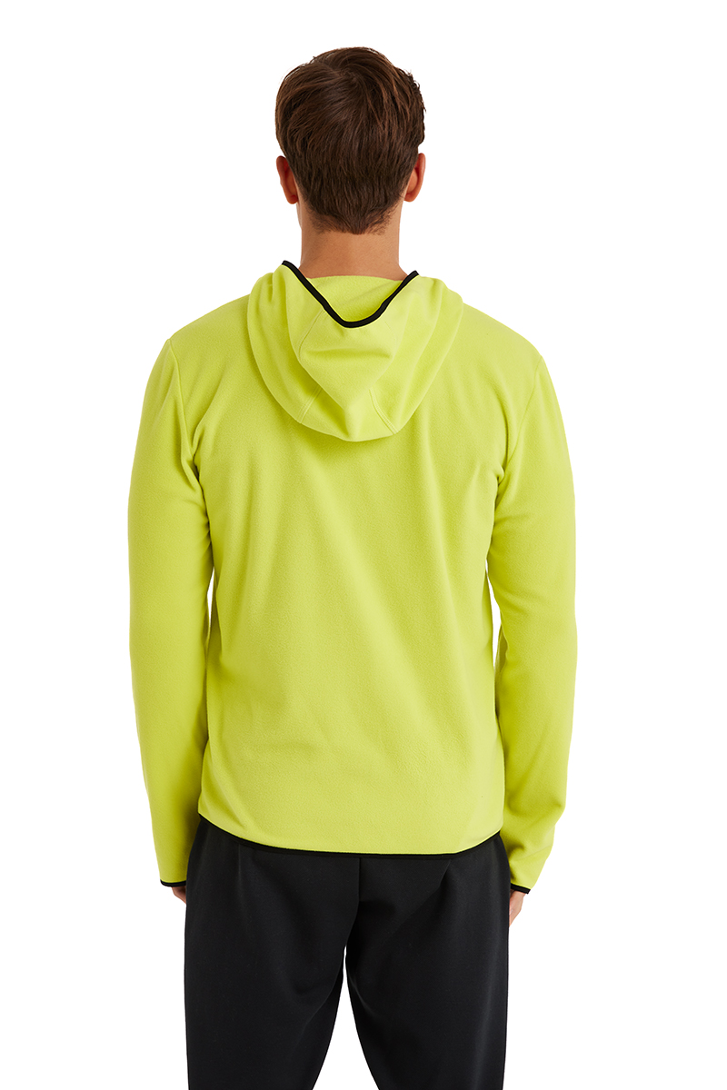 Erkek Termal Polar Sweatshirt 40662 - Yeşil - 2