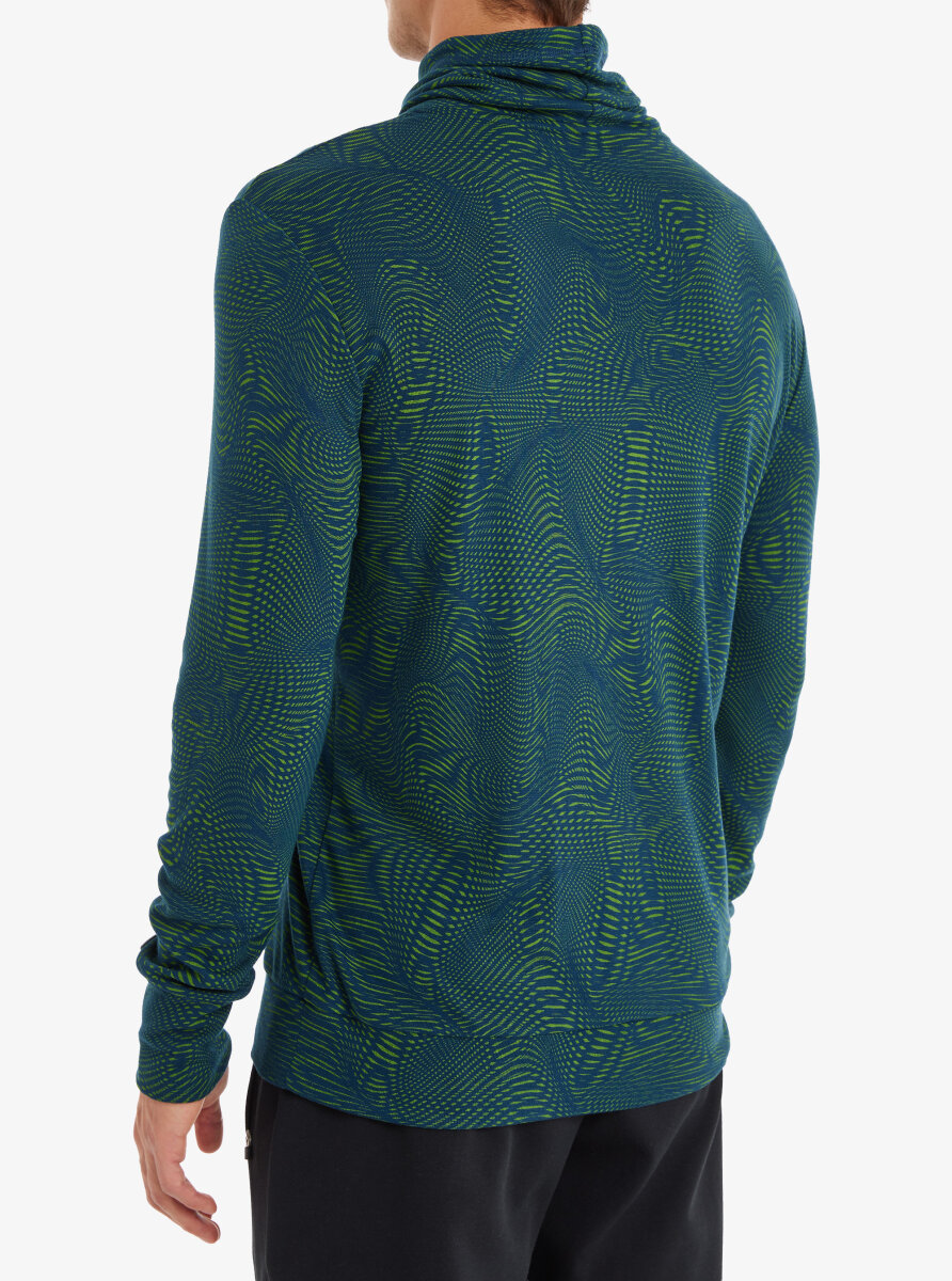 Erkek Termal Sweatshirt 2. Seviye 30703 - Yeşil - 3