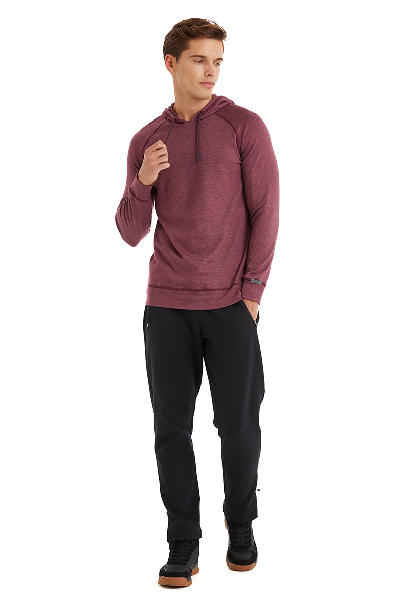 Erkek Termal Sweatshirt 2. Seviye 7468 - Bordo - 4