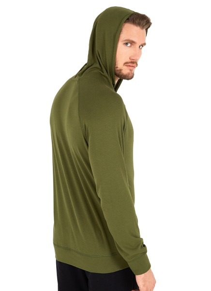 Erkek Termal Sweatshirt 2. Seviye 7468 - Yeşil - 2