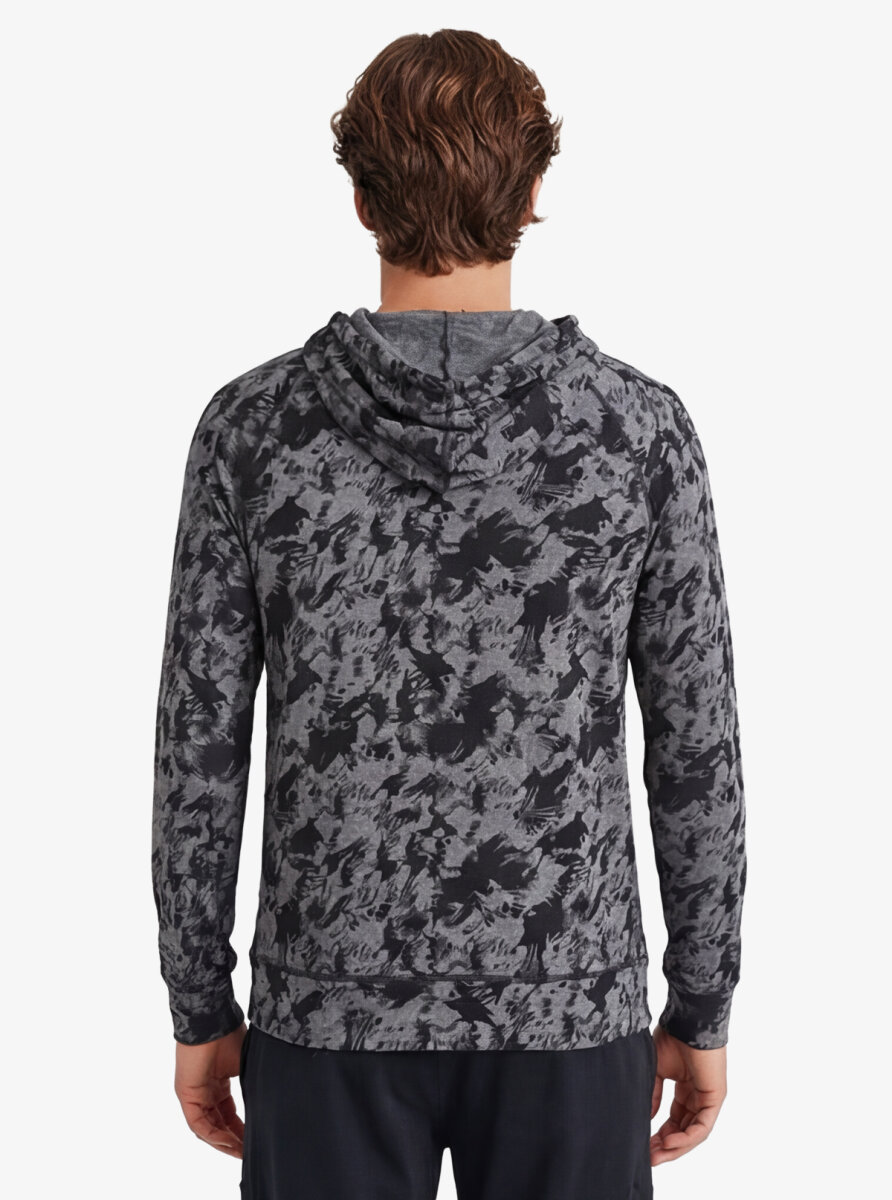 Erkek Termal Sweatshirt 2. Seviye 7579 - Gri Melanj - 4