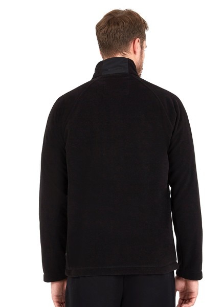 Erkek Termal Polar Sweatshirt 30713 - Siyah - 2