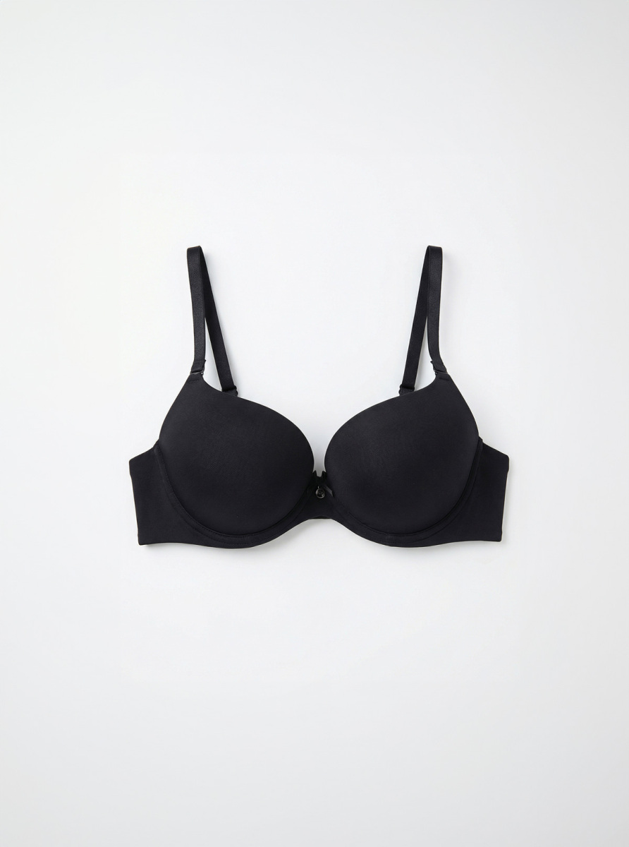 Dolgulu Push-up Sütyen Essential 3004 - Siyah - 1