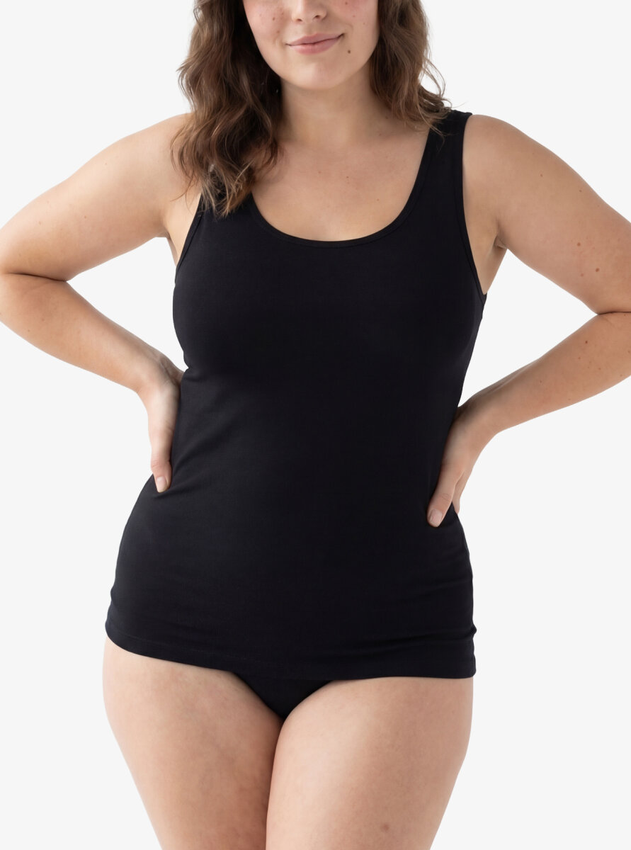 Kadın Atlet Essential 1950 - Siyah - 1