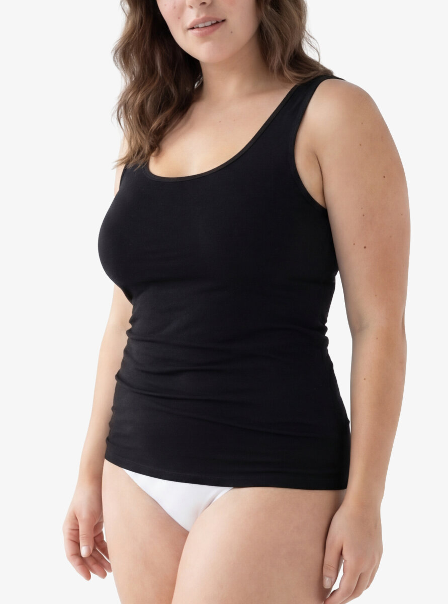 Kadın Atlet Essential 1950 - Siyah - 3