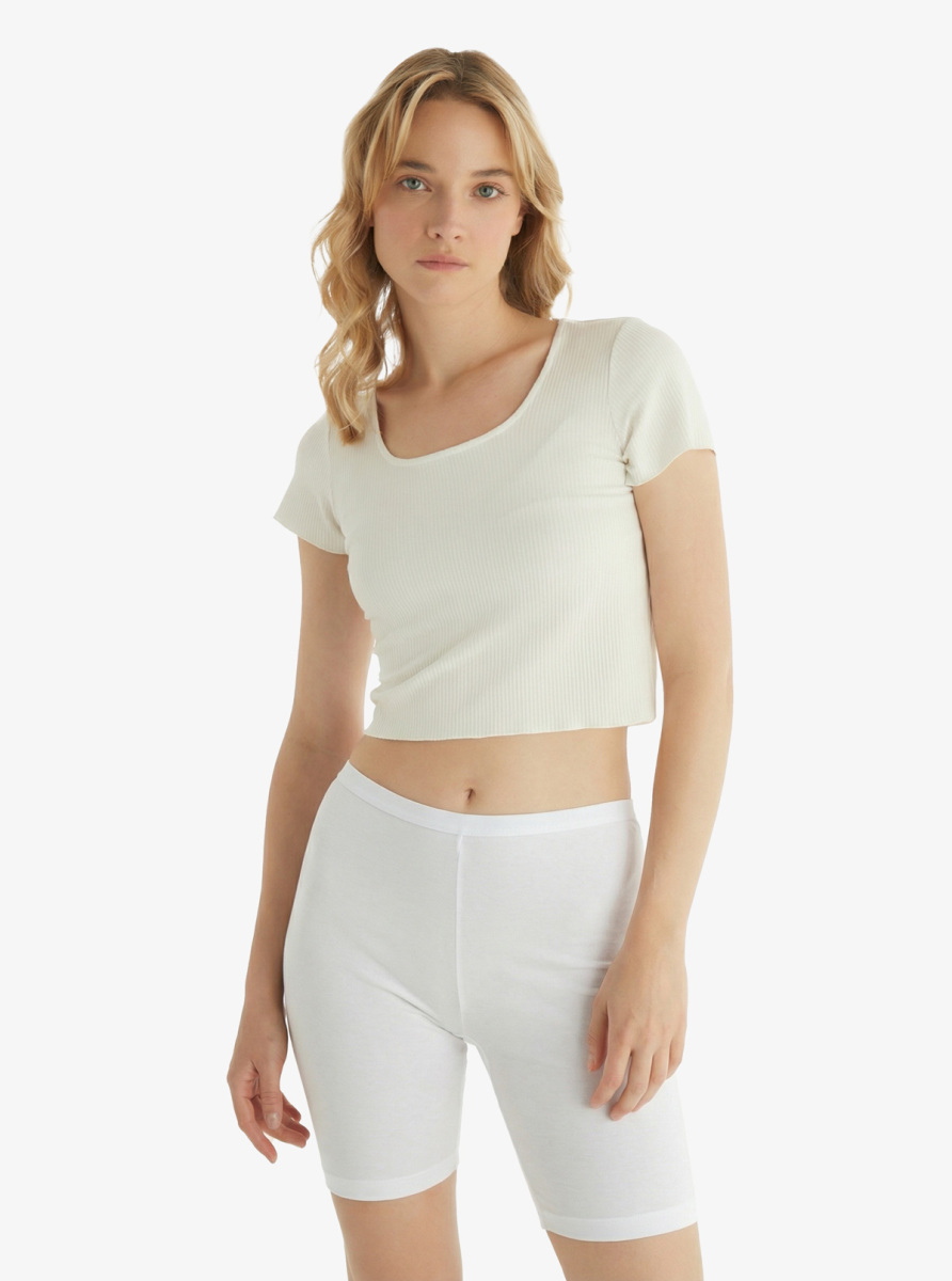 Kadın Boxer Essential 1309 - Beyaz - 4