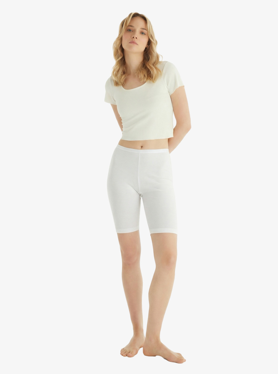 Kadın Boxer Essential 1309 - Beyaz - 5