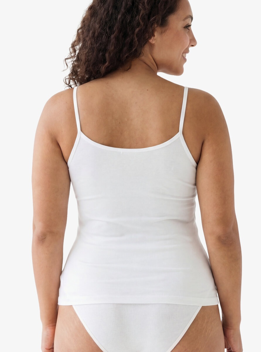 Kadın İnce Askılı Atlet Essential 1951 - Beyaz - Blackspade (1)