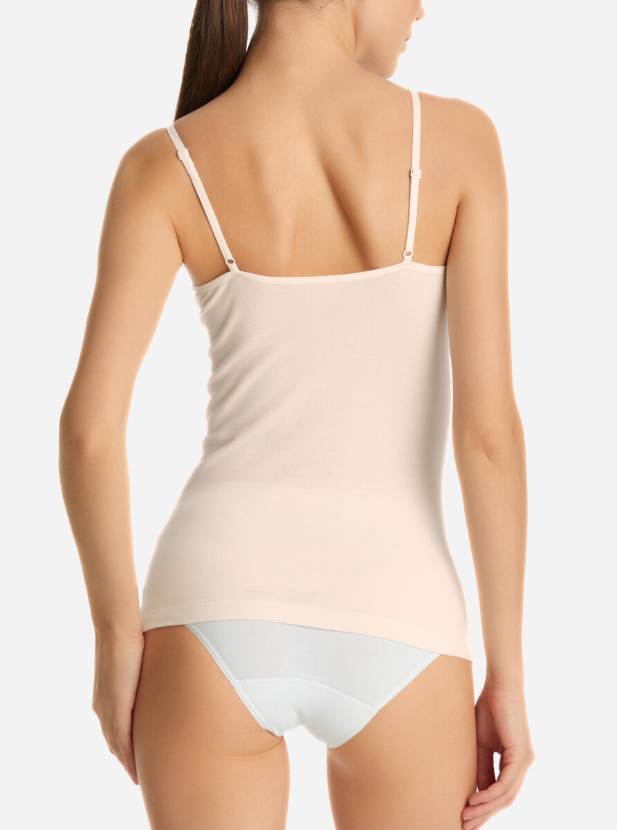 Kadın İnce Askılı Atlet Essential 1951 - Krem - 2