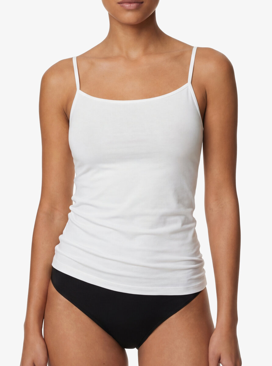 Kadın İnce Askılı Atlet Essential 1952 - Beyaz