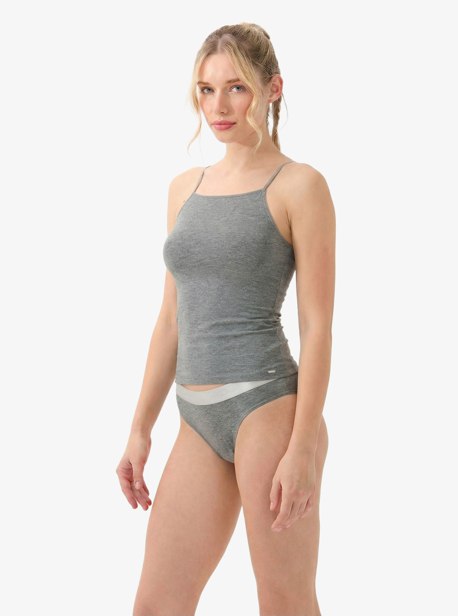 Kadın Askılı Silver Atlet 1628 - Gri Melanj - 1