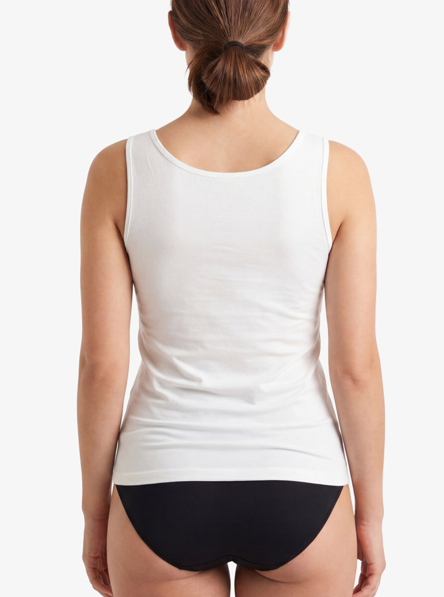 Kadın Modal Elastan Atlet 1343 - Beyaz