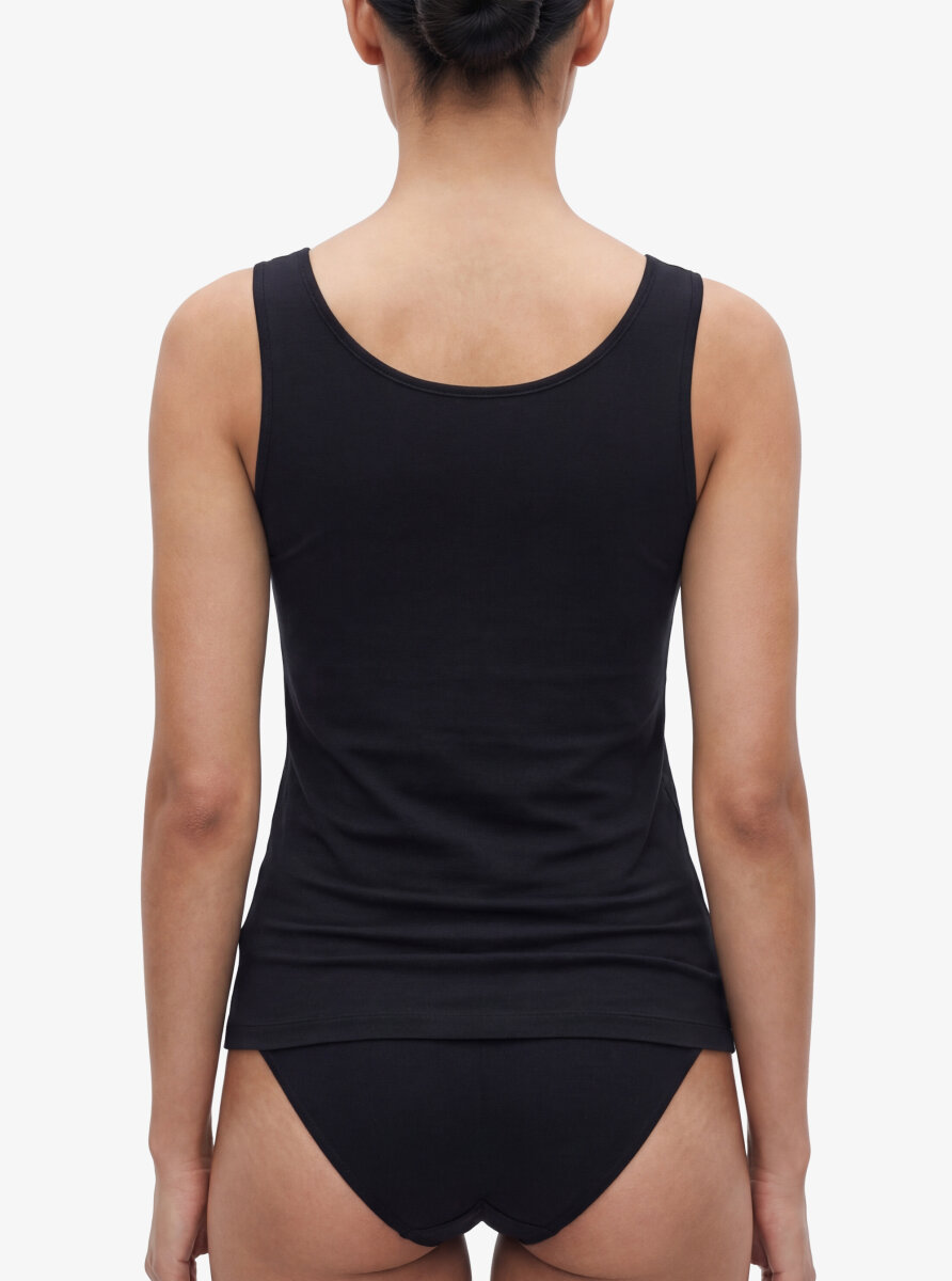 Kadın Modal Elastan Atlet 1343 - Siyah - 2