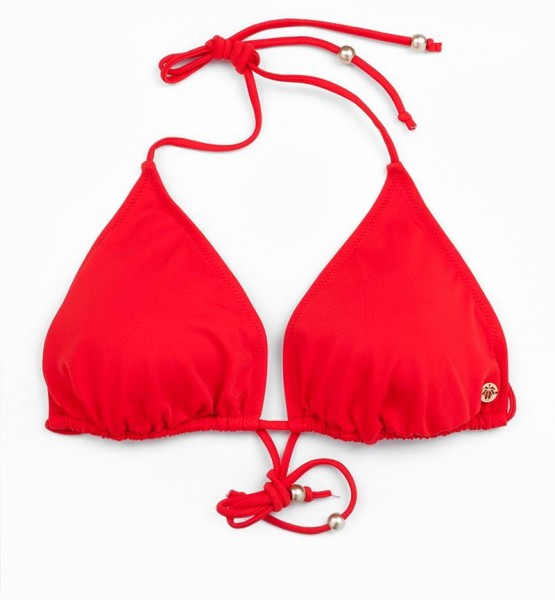 Kadın Bikini Üst 8248 Desenli - Kırmızı - 1