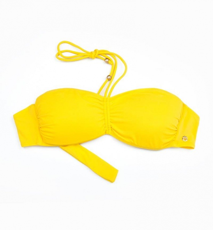 Kadın Bikini Üst 8249 - Sarı - 1