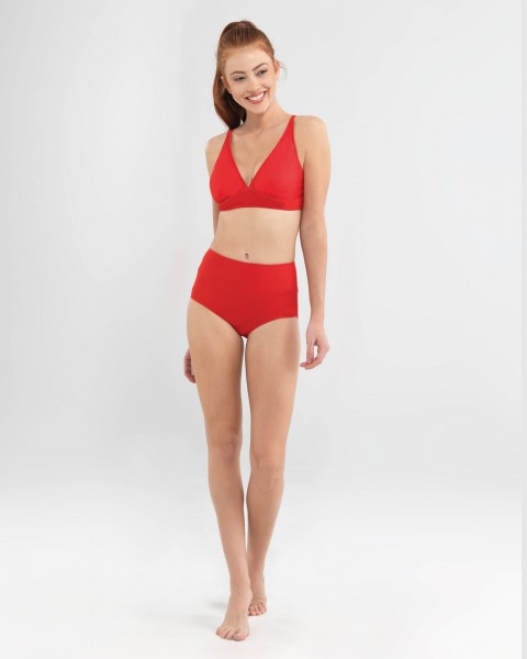 Kadın Bikini Üst - 8593 - Kırmızı - 1