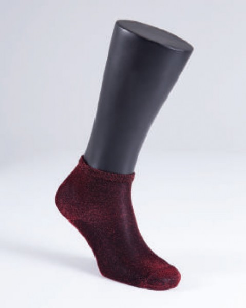 Kadın Çorap Simli 9913 - Siyah Kırmızı - 1