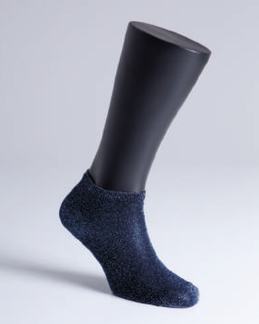 Kadın Çorap Simli 9913 - Siyah Mavi - 1