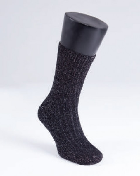 Kadın Çorap Simli 9915 - Siyah Gümüş - 1