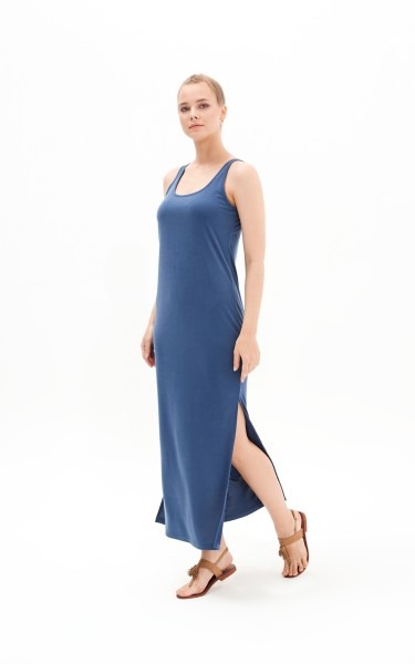 Kadın Elbise 50594 - SANCAK BLUE - 1