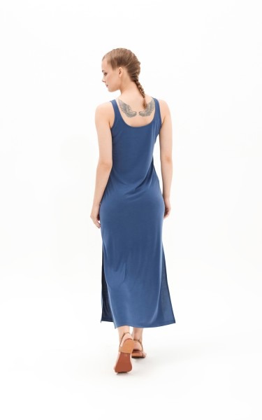 Kadın Elbise 50594 - SANCAK BLUE - 3