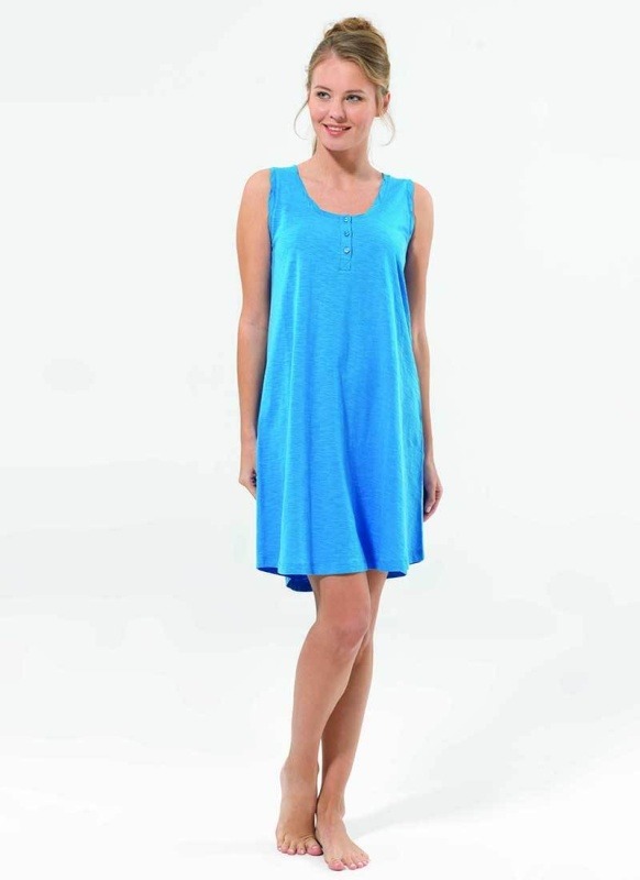 Kadın Elbise 6002 - Mavi - 1