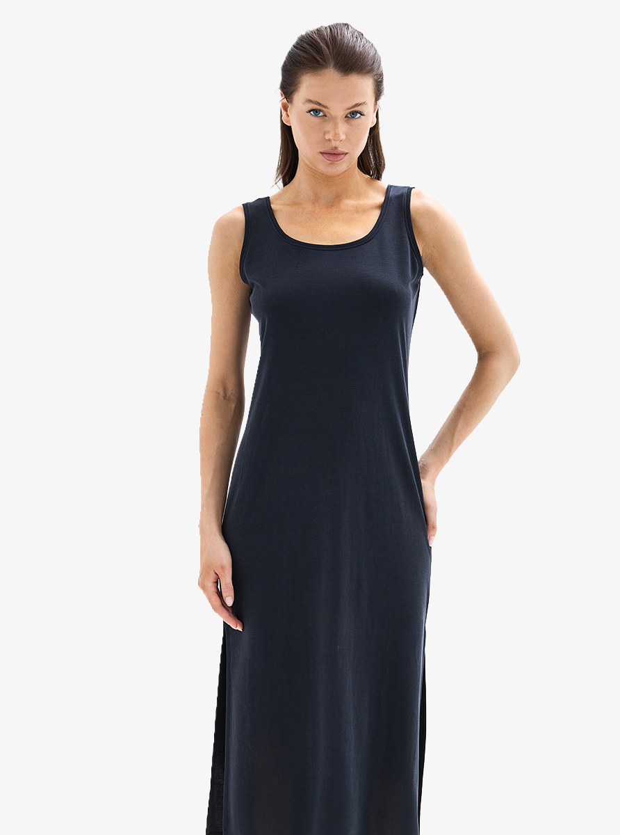 Kadın Elbise 60624 - Siyah - 4