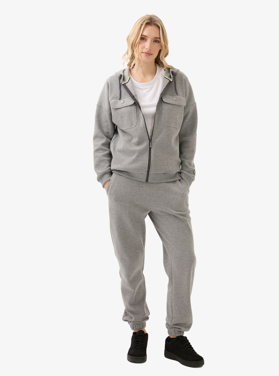 Kadın Eşofman Altı 60590 - Gri Melanj - 7