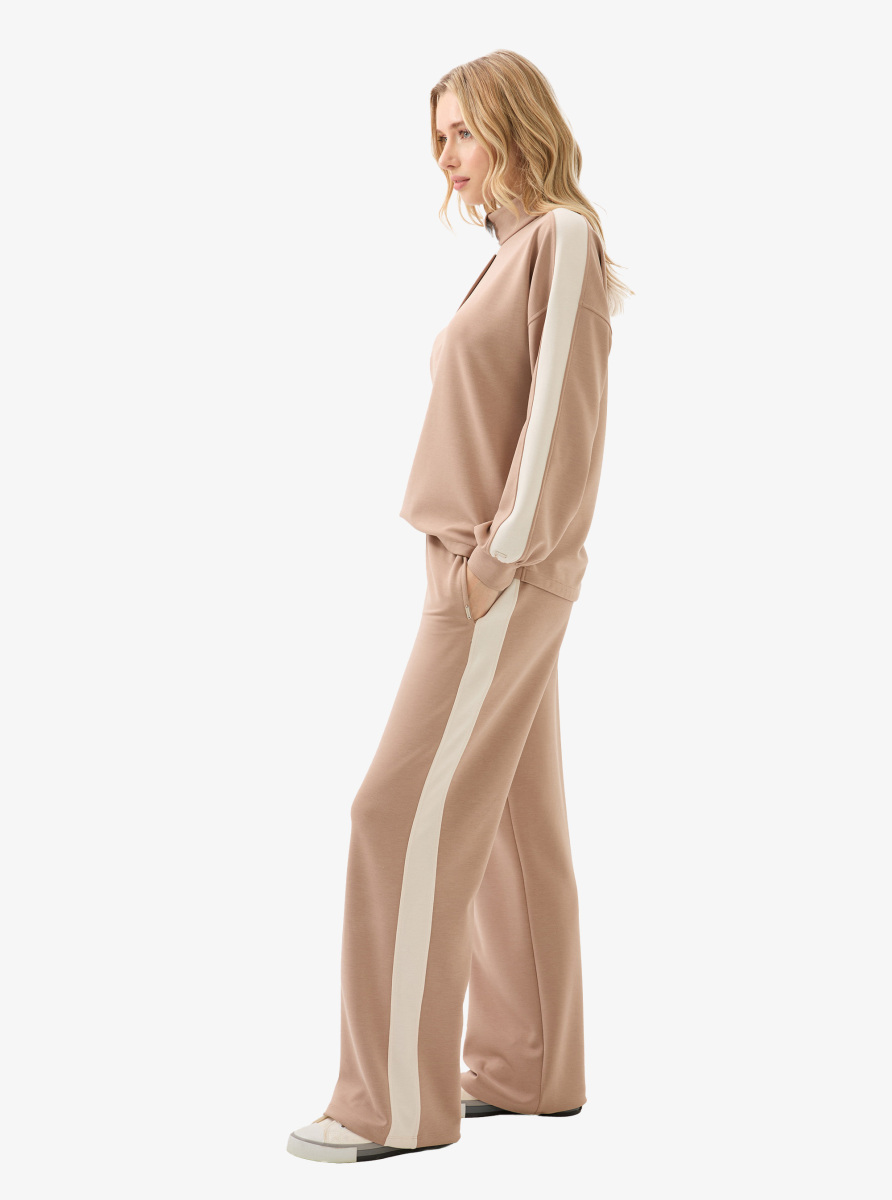 Kadın Eşofman Üstü 60599 - Kahverengi - 7