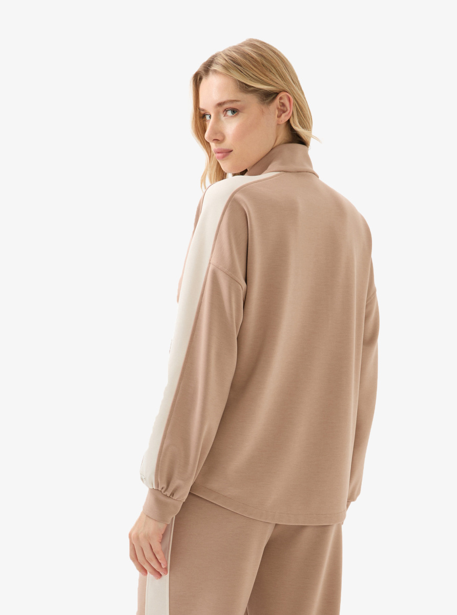 Kadın Eşofman Üstü 60599 - Kahverengi - 2