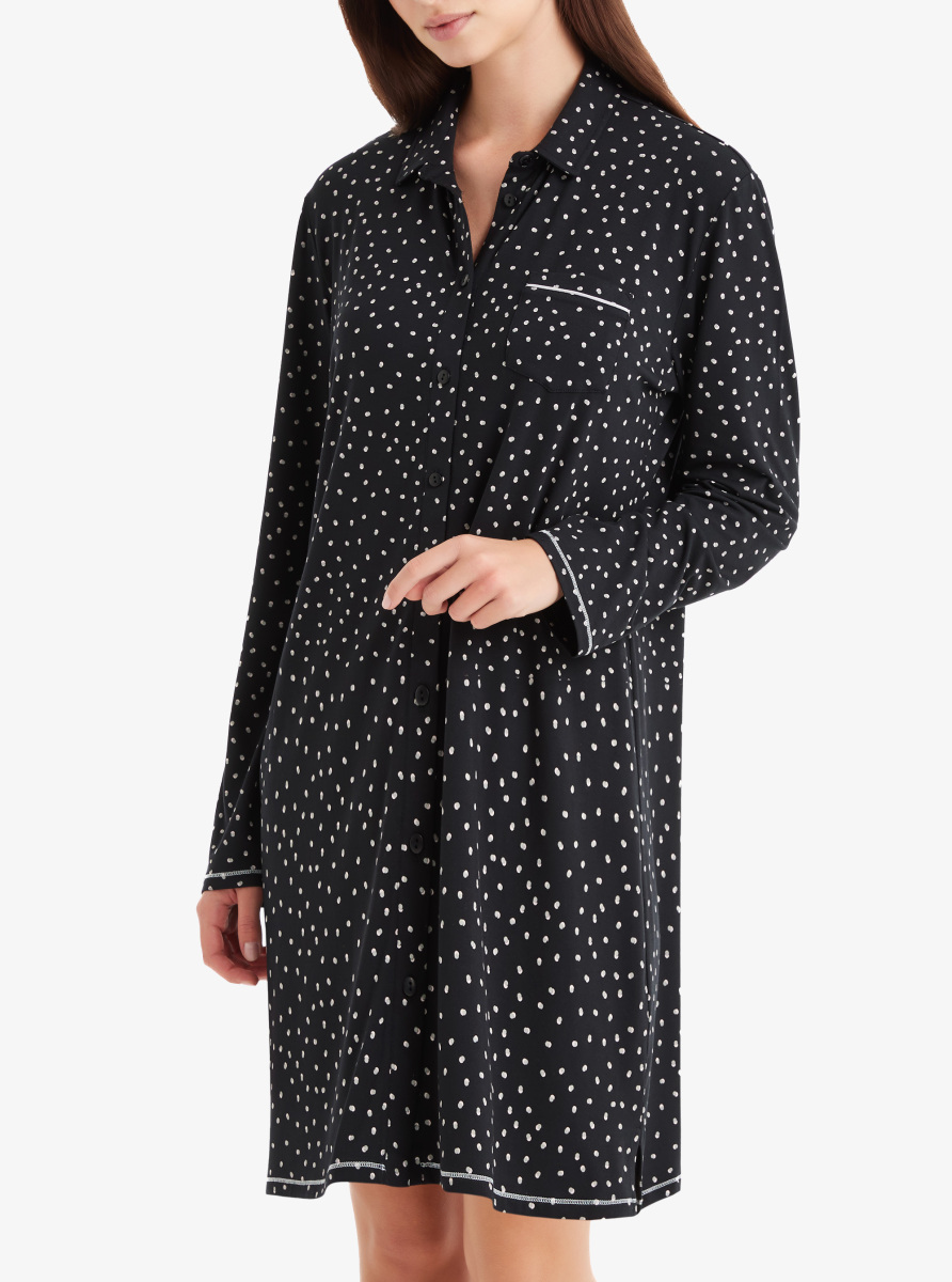 Kadın Gecelik 51611 - Desenli - 1