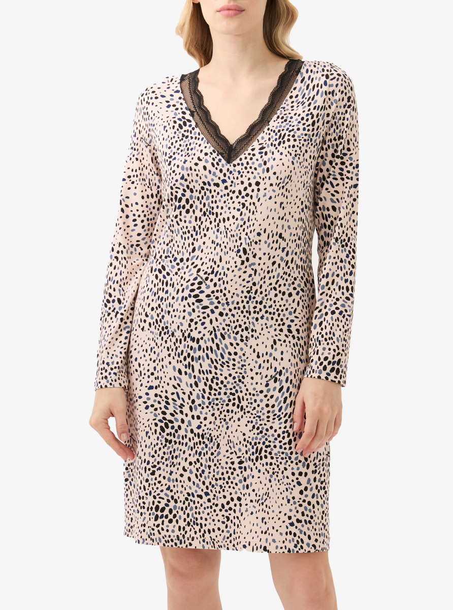 Kadın Gecelik 51916 - Baskılı - 1