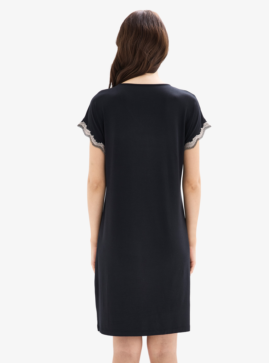 Kadın Gecelik 52004 - Siyah - 2