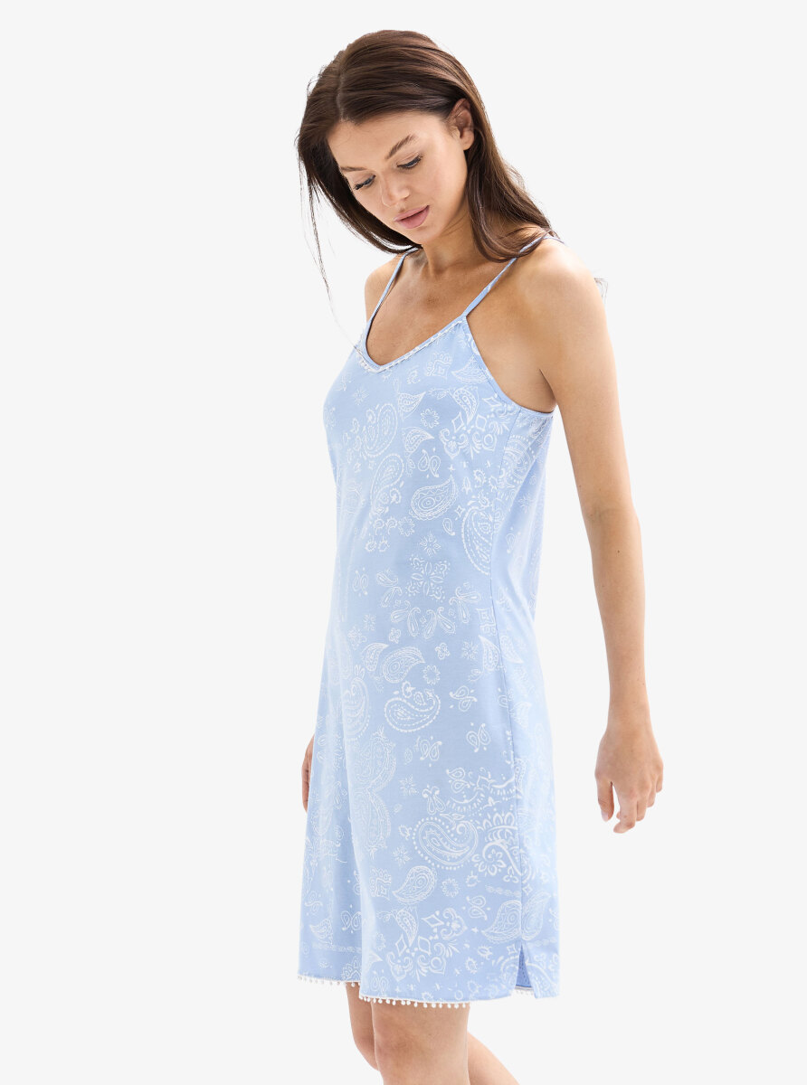 Kadın Gecelik 52028 - Desenli - 4