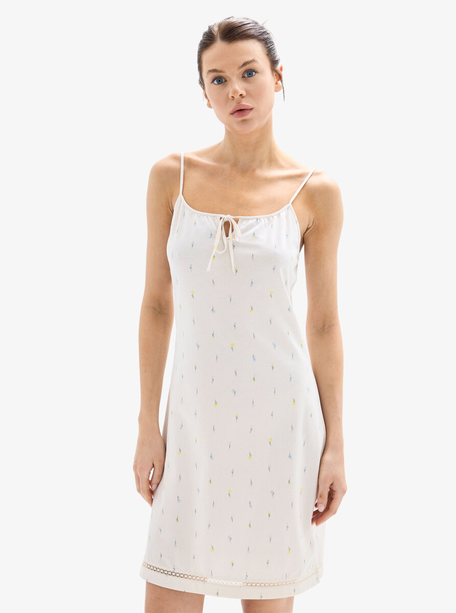 Kadın Gecelik 52059 - Baskılı