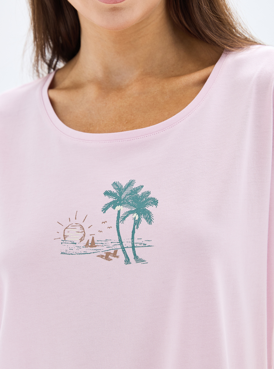 Kadın Gecelik 52071 - Pembe - 3