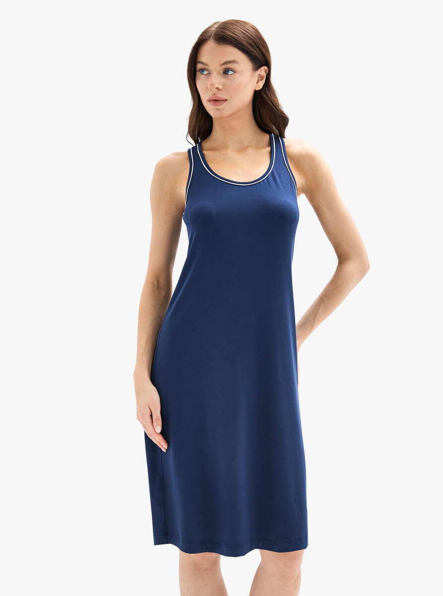 Kadın Gecelik 52080 - Lacivert - 1