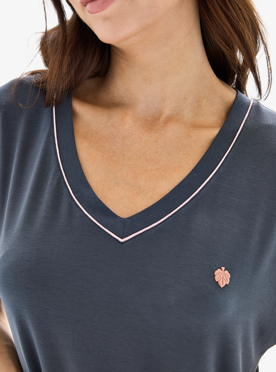 Kadın Gecelik 52086 - Antrasit - 5